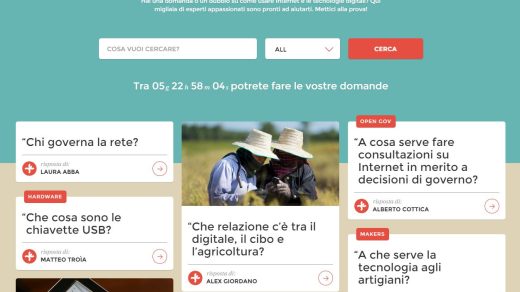 Home page Italiani.Digital