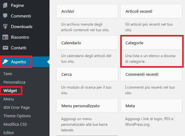 mostra-categorie-wordpress-in-barra-laterale