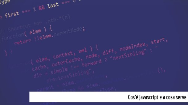 cos'è javascript