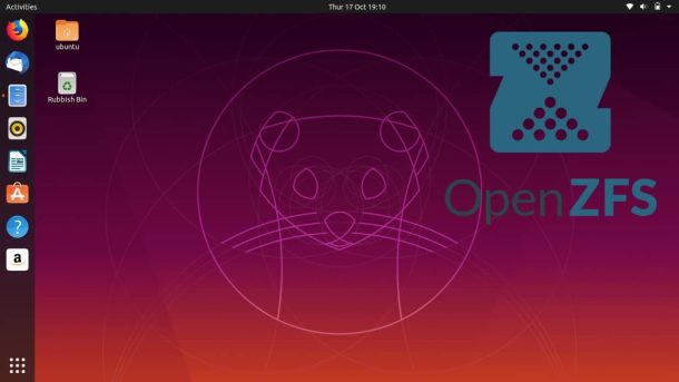 filesystem zfs su ubuntu
